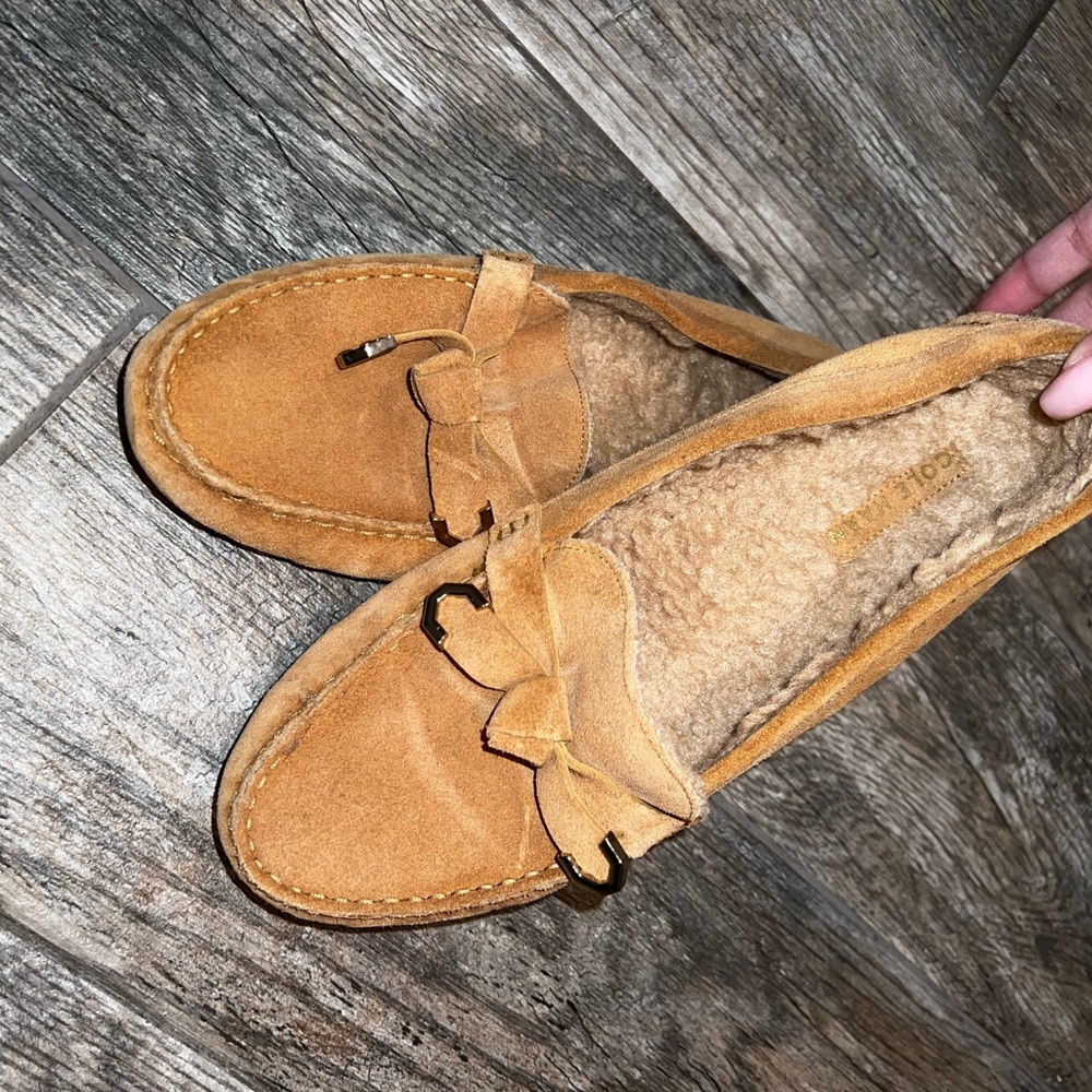 Cole Haan, brown/camel, size 9, moccasins